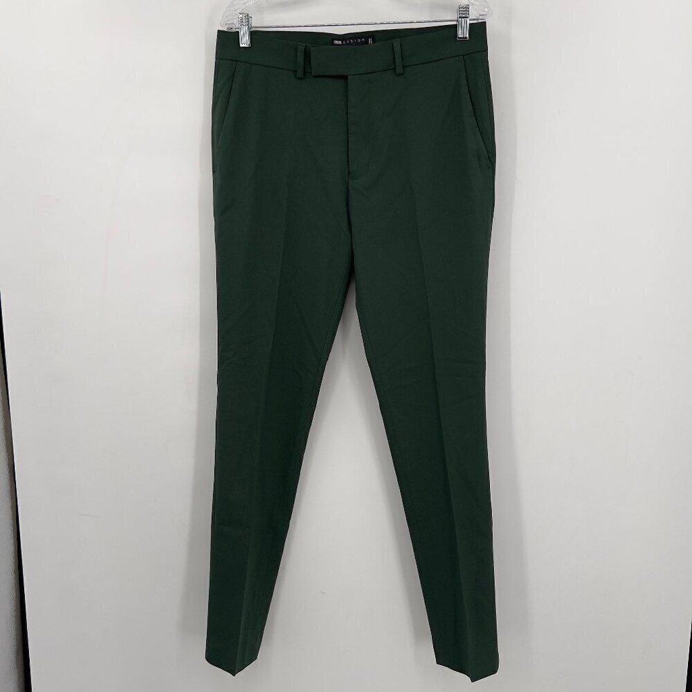ASOS Dark Green Men's Dress Pants